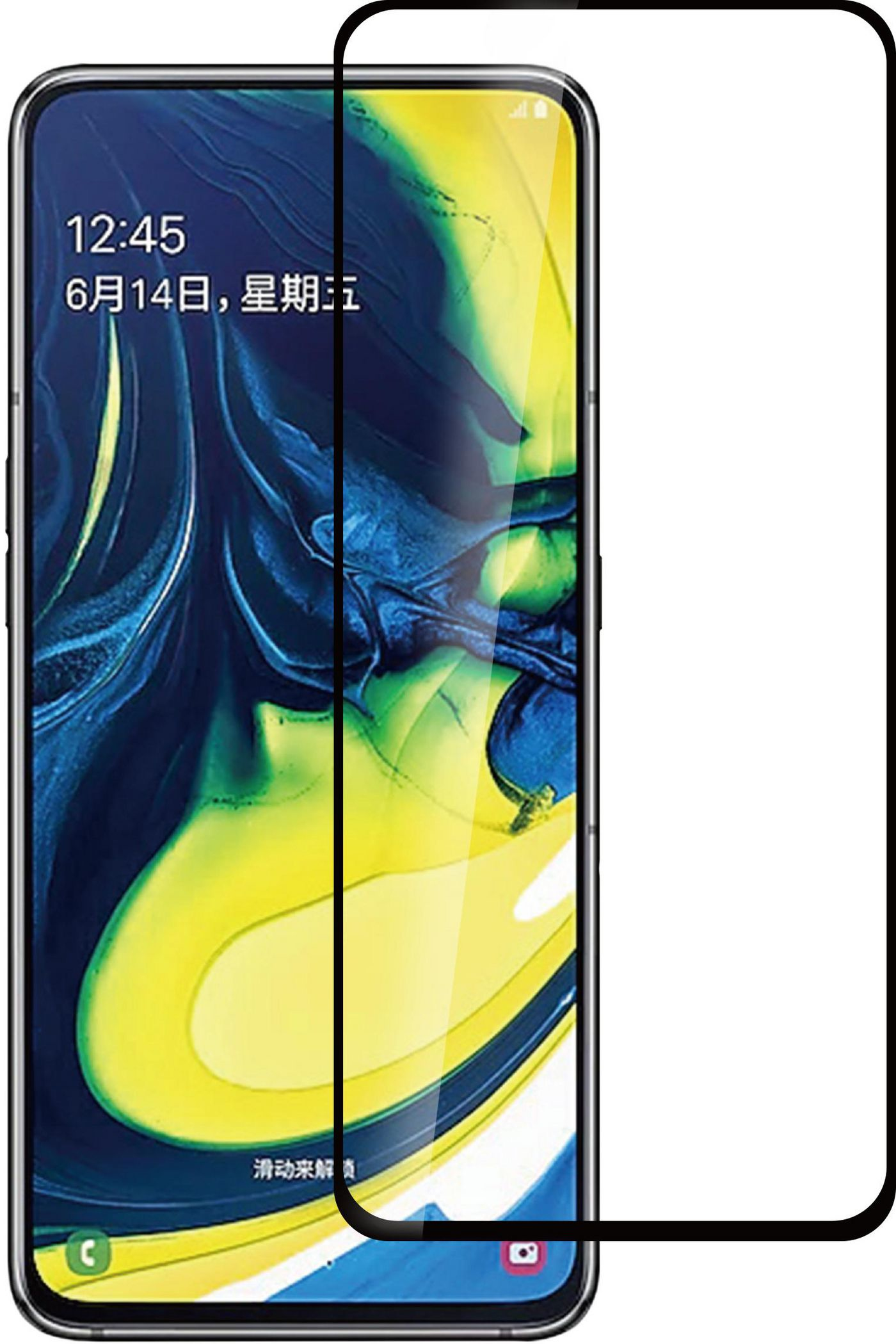 eSTUFF Samsung Galaxy A80 Clear screen protector 1 pc(s)