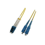Microconnect 1.5m LC/PC-SC/PC Singlemode LSZH fibre optic cable OS2 Yellow  Chert Nigeria