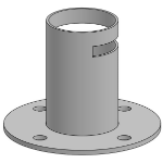 Ergonomic Solutions 70mm SP2 pole with rotation