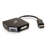 C2G 54340 cable gender changer DisplayPort HDMI, VGA, DVI Black
