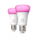 Philips Hue White and colour ambience A60 – E27 smart bulb – 1100 (2-pack)