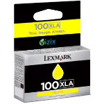 Lexmark 14N1095BR/100XLA Ink cartridge yellow high-capacity Blister Radio Frequency, 600 pages for Lexmark Prestige Pro/Prospect Pro