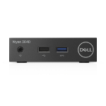 Dell Wyse 3040 1.44 GHz x5-Z8350 Wyse ThinLinux 240 g Black