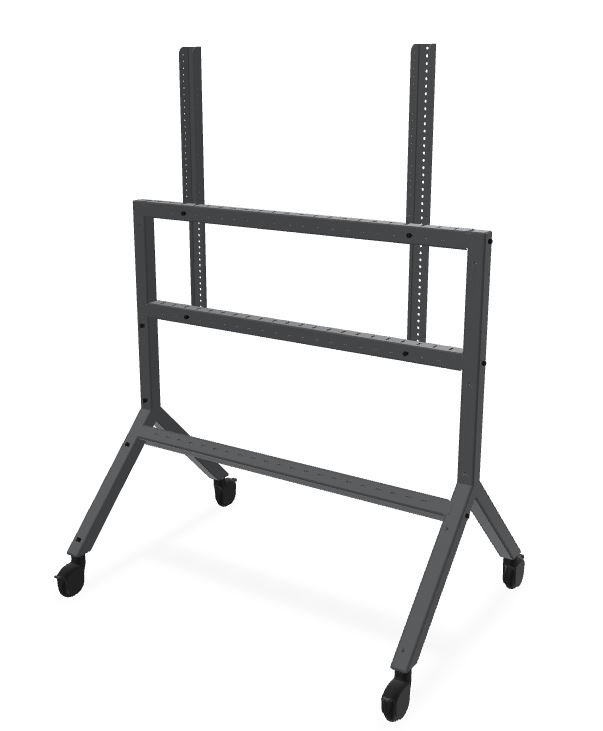 Image of Heckler Design . AV CART XL. BLACK GREY Black. Grey Multimedia cart/tr