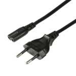 LogiLink CP145 power cable Black 3 m CEE7/16 C7 coupler