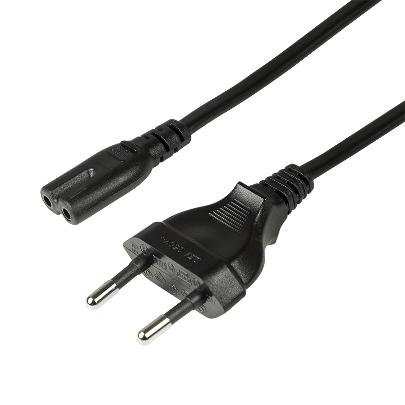 Image of LogiLink CP145 power cable Black 3 m CEE7/16 C7 coupler