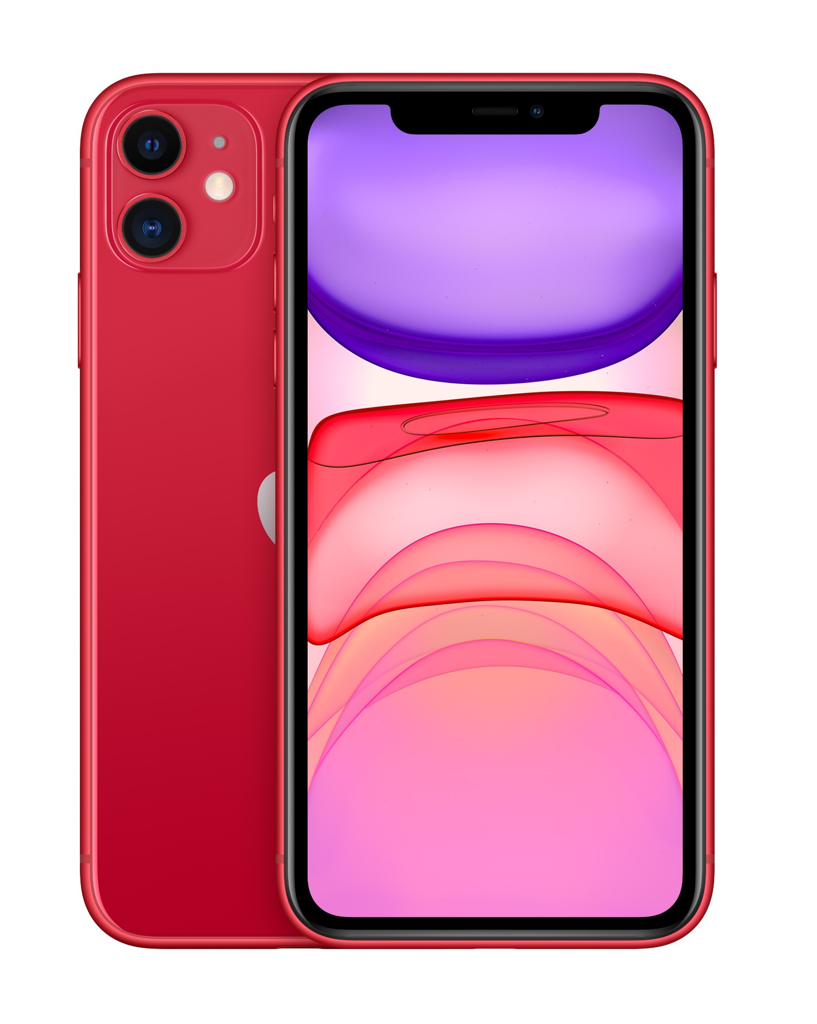 Apple iPhone 11 15.5 cm (6.1") 128 GB Dual SIM 4G Red iOS 14