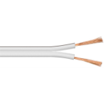 Goobay Speaker Cable, white, OFC CU, 10 m roll, diameter 2 x 2.5 mm2, Eca