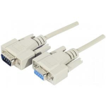 EXC 128420 serial cable White 5 m DB9