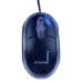 Urban Factory Cristal Mouse Optical USB 2.0, 800dpi, Internal Light, Black