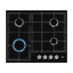 AEG 3000 Series 60cm 4 Burner Gas Hob - Black