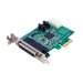 StarTech.com Tarjeta Adaptadora PCI Express PCI-E PCIe Perfil Bajo Low Profile 4 Puertos Serie DB9 UART 16950 Serial