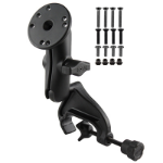 RAM Mounts Double Ball Yoke Clamp Mount with Garmin Mounting Hardware