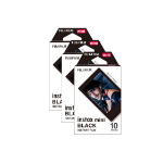 Fujifilm Instax Mini Instant Photo Film - Black - Pack of 30