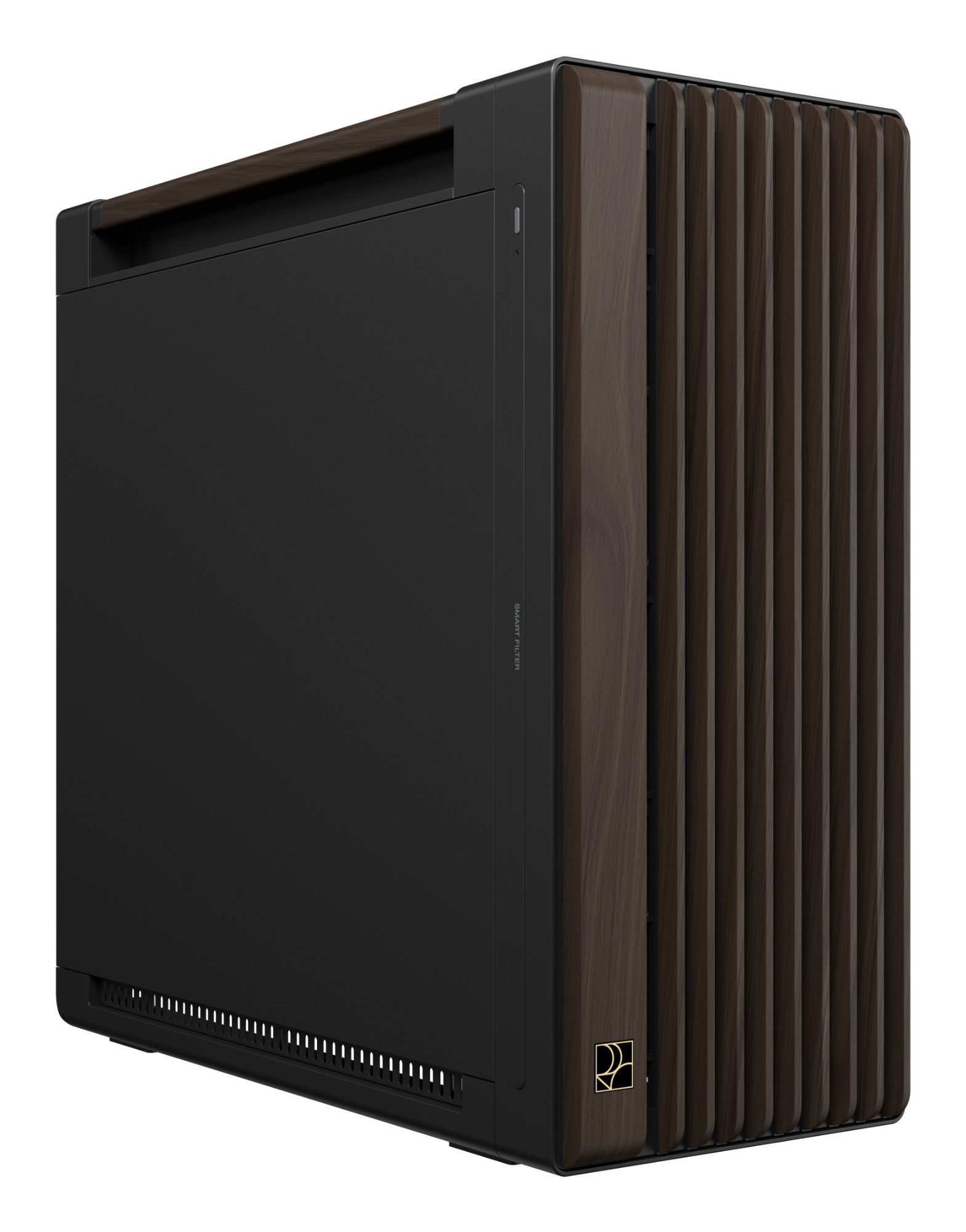 ASUS ProArt PA602 Wood Edition Modern Black - Metal Panel Midi Tower Black, Wood