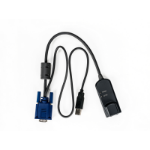 Vertiv Avocent IQ MODULE HIGH-RES/VM/CAC/USB2HS - 32PACK VGA (D-Sub) USB 2.0 Black, Blue