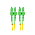 Lanberg FO-SASA-SD11-0020-YE InfiniBand/fibre optic cable 2 m SC Green, Yellow