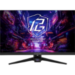Asrock Phantom Gaming PG27FFT1A  27 Inch FHD (1920 x 1080) IPS Gaming Monitor, 180Hz 1ms (MPRT) Response Time, 2 x HDMI 2.0, 1 x DisplayPort 1.2, With Speakers