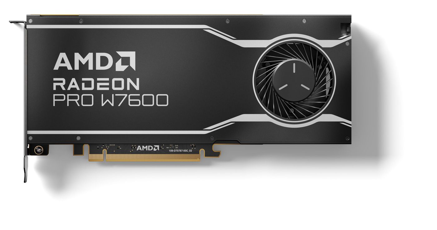 Photos - Graphics Card AMD Radeon Pro W7600 8 GB GDDR6 100-300000077