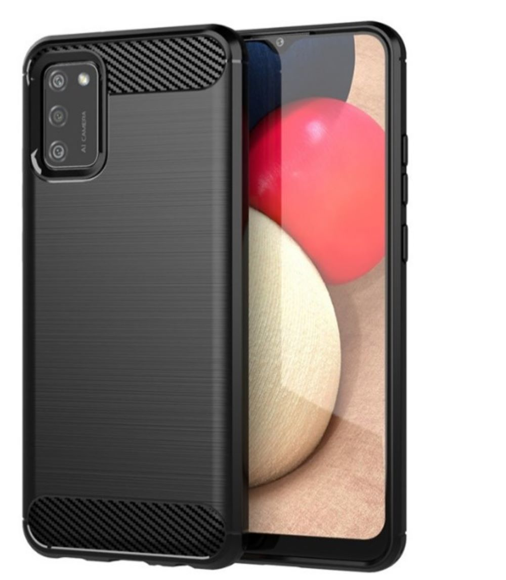 JLC Samsung A02s Brushed Silicone - Black