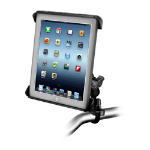 RAM Mounts Tab-Tite Handlebar U-Bolt Mount for Large Tablets