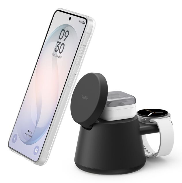 Belkin Black Ultracharge Smartphone. Smartwatch. Headphones Usb Wirele