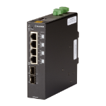 Black Box LIE402A network switch Unmanaged L2 Gigabit Ethernet (10/100/1000) Power over Ethernet (PoE) DIN rail