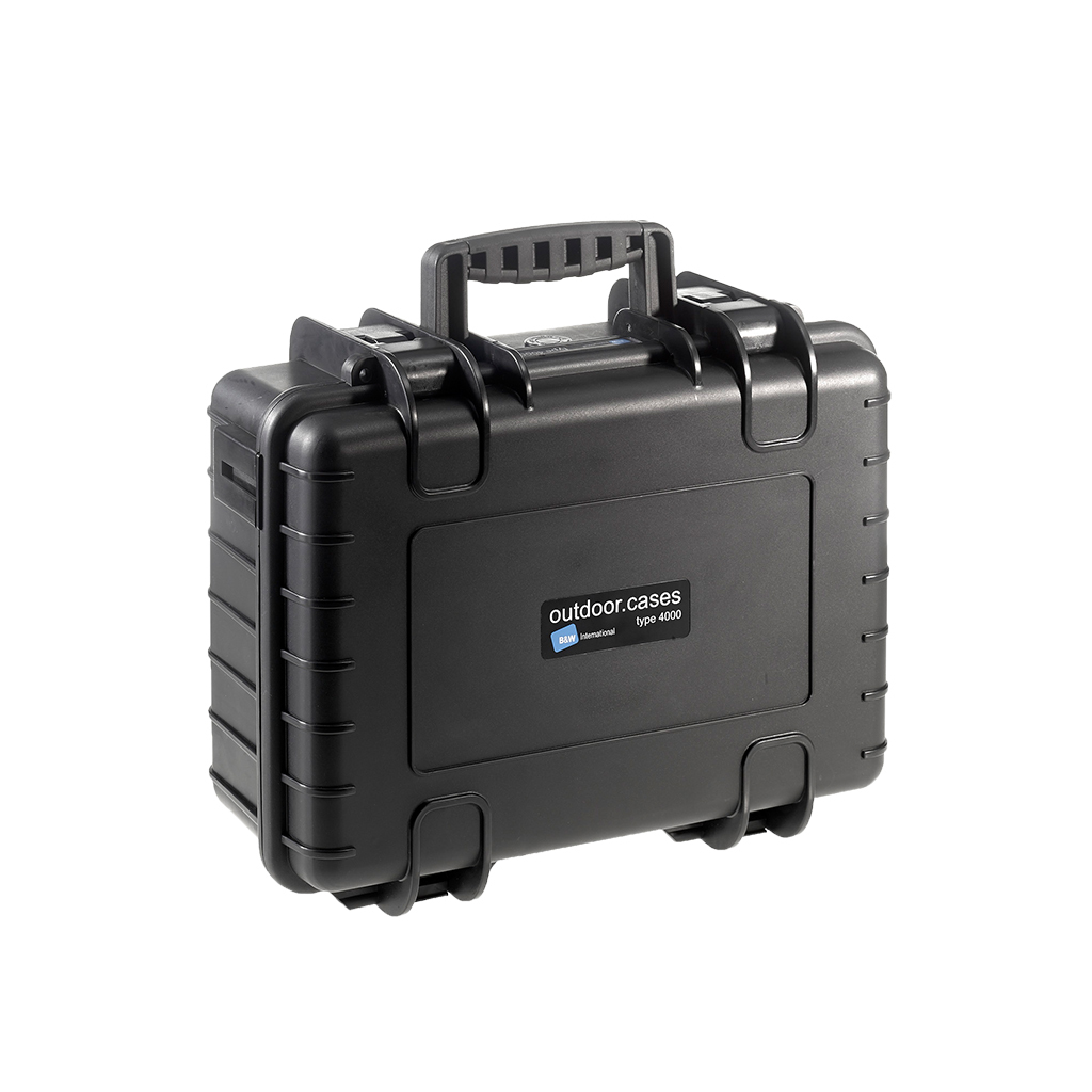 B&W Type 4000 Briefcase Black Polypropylene (PP)