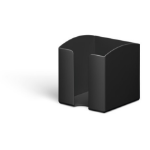 Durable ECO Square Plastic Black