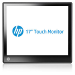 HP L6017tm 43.2 cm (17") 1280 x 1024 pixels LCD Touchscreen Black