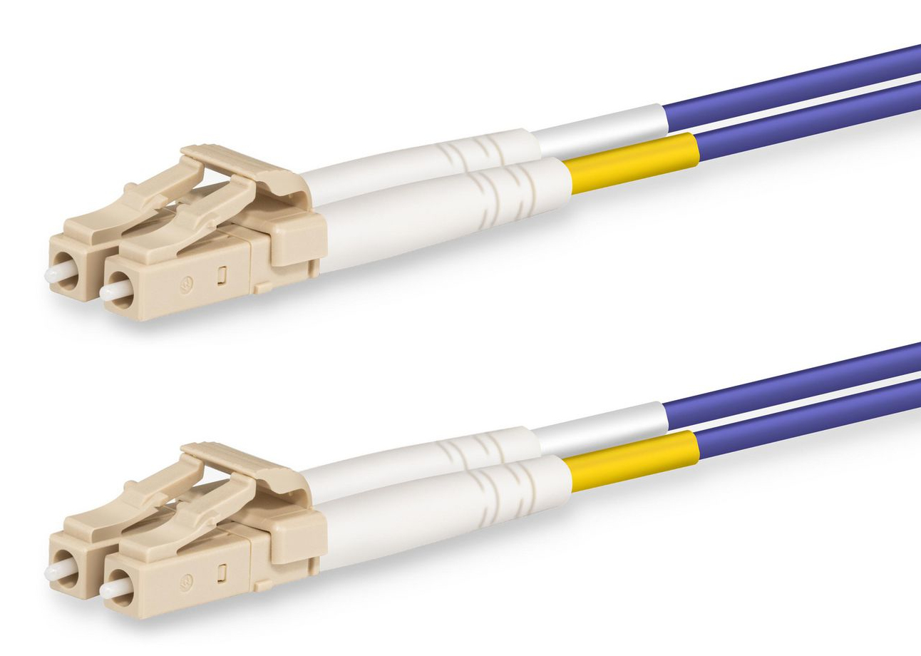 Lanview LVO231819 InfiniBand/fibre optic cable 10 m LC Purple