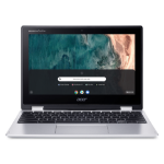 Acer Chromebook CP311-2H-C7QD Intel® Celeron® N N4000 11.6" Touchscreen HD 4 GB LPDDR4-SDRAM 64 GB Flash Wi-Fi 5 (802.11ac) ChromeOS Silver