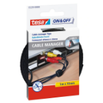 TESA 55239-00000-02 cable organizer Black 1 pc(s)
