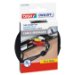 TESA 55239-00000-02 cable organizer Black 1 pc(s)