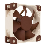 Noctua NF-A8 FLX computer cooling system Computer case Fan 8 cm Beige, Brown