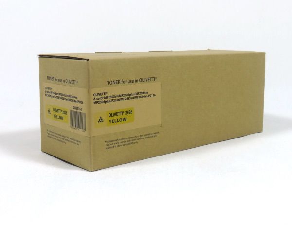 Image of DATA DIRECT Olivetti LP2026 MF2603 2604 2026 Toner Y Compatible...