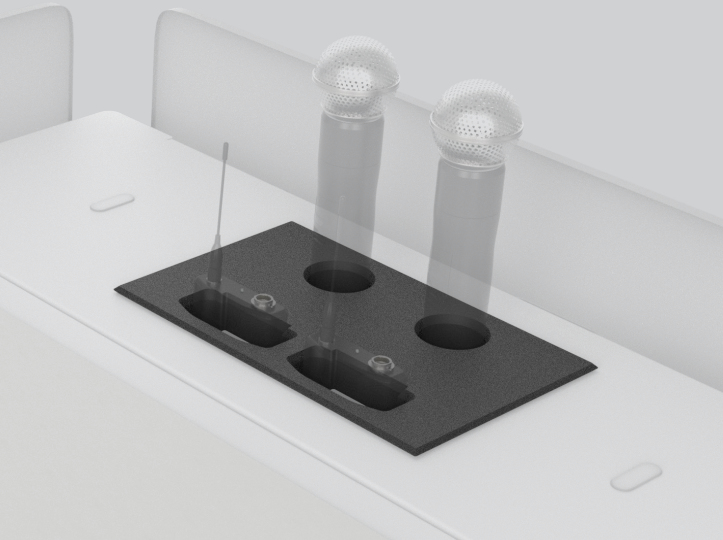 H911-BK desktop sit-stand workplace accessory