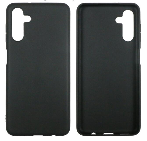 JLC Samsung A13 5G Matte Silicone Case - Black compatible with the A04s