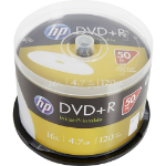 HP DRE00026WIP blank DVD 4.7 GB DVD+R 50 pc(s)