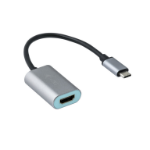 i-tec Metal C31METALHDMI60HZ Video Cable Adapter 0.15 m USB Type-C HDMI Gray, Turquoise