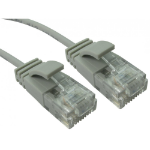 Cables Direct ERSLIM-101 networking cable Grey 1 m Cat6 U/UTP (UTP)