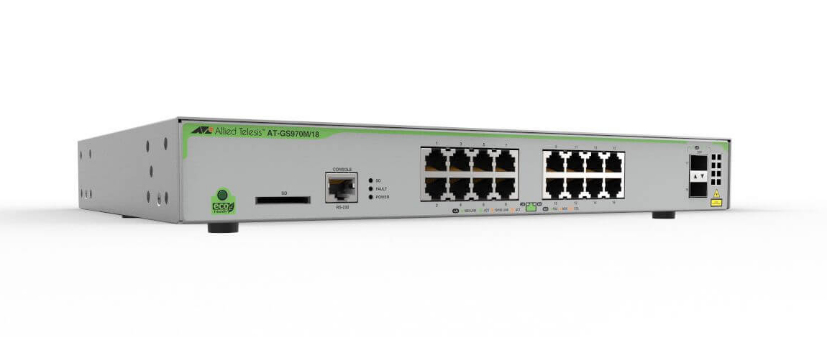 Image of Allied Telesis AT-GS970M/18-50 Managed L3 Gigabit Ethernet (10/100/100