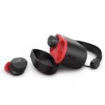 Philips TAA5508BK/00 headphones/headset True Wireless Stereo (TWS) In-ear Calls/Music Bluetooth Black, Red