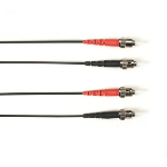 Black Box FOLZH50-002M-STST-BK InfiniBand/fibre optic cable 2 m ST OM2 Zwart