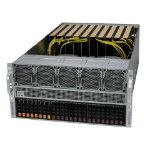 Supermicro SYS-521GE-TNRT server barebone Intel C741 LGA 4677 (Socket E) Rack (5U) Black