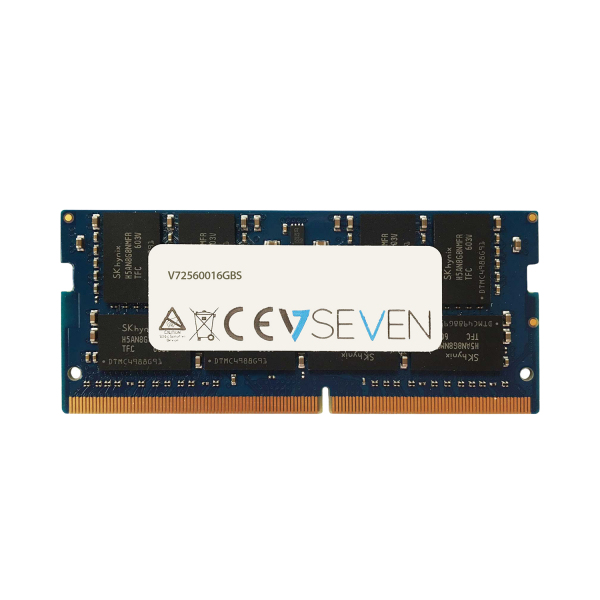 Image of V7 V72560016GBS memory module 16 GB 1 x 16 GB DDR4 3200 MHz