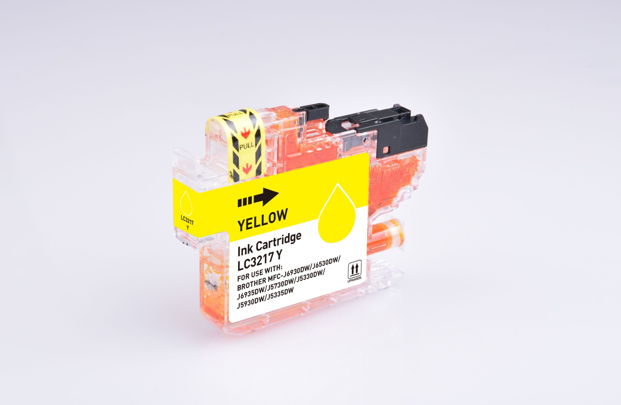 G+G Replacement for Comp Brother LC3217Y Yellow Ink Ctg 9ml Ink 550 Pages