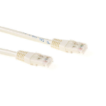 ACT Ivoor 2 meter U/UTP CAT6A patchkabels met RJ45 connectoren