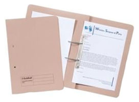 Image of Guildhall 348-BUFZ folder Beige 216 mm x 343 mm