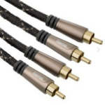 Hama 122292 audio cable 1.5 m 2 x RCA Black
